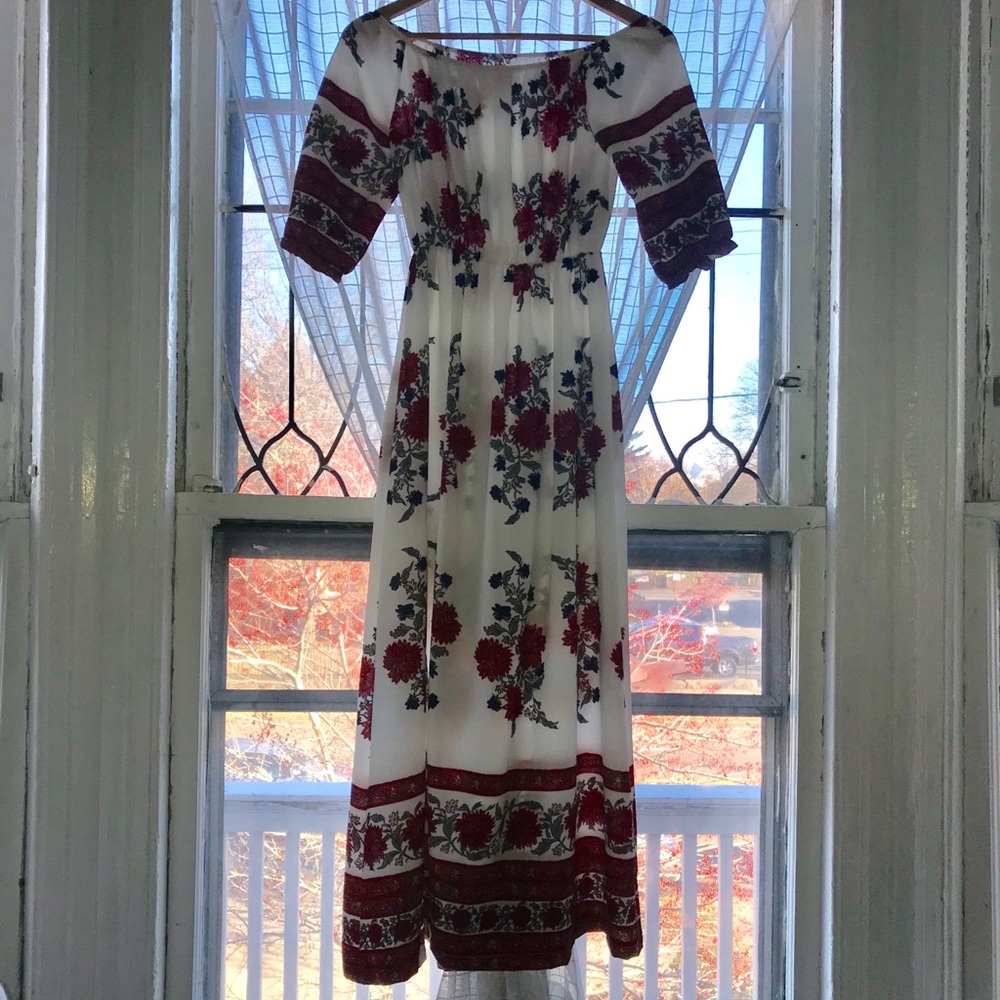 Off the shoulder dress